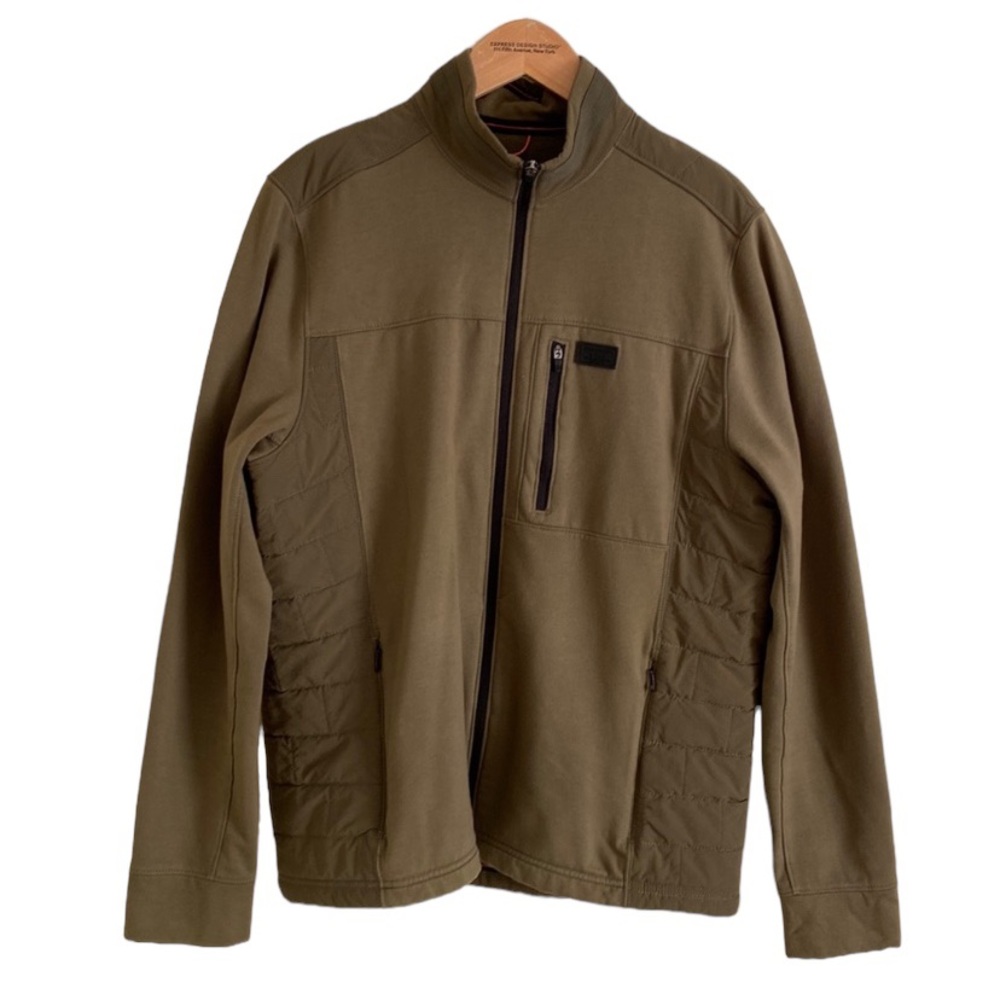 Abercrombie & Fitch Quilted Panel Jacket